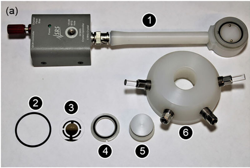 Device used to measure material properties