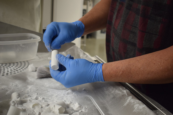 Creating respirator connectors at the College of Engineering