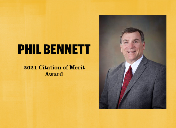 Phil Bennett - 2021 Citation of Merit Award