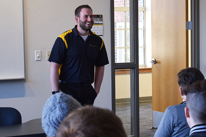 Nick Balser teaching a class